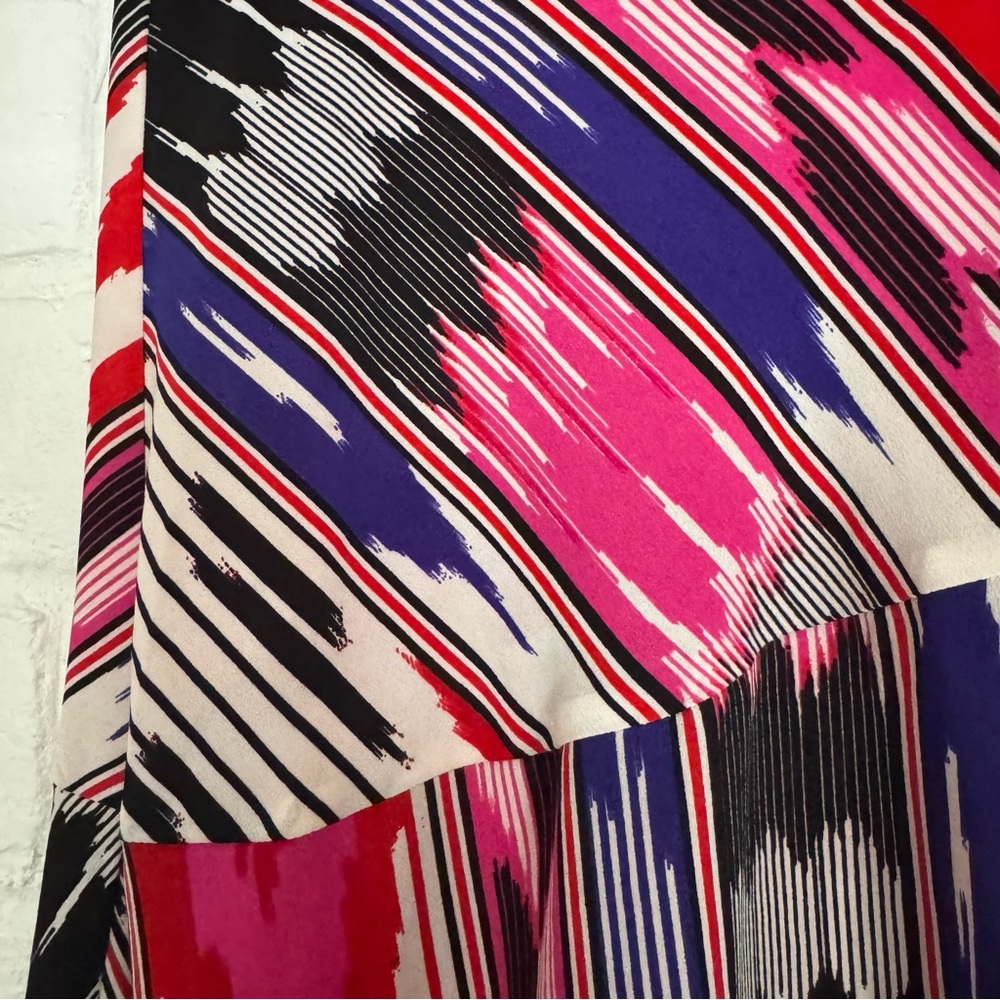 π Karen Millen Abstract Print Midi Skirt β NWT (Size 4 US / 8 UK) $90 - Picture 2 of 12